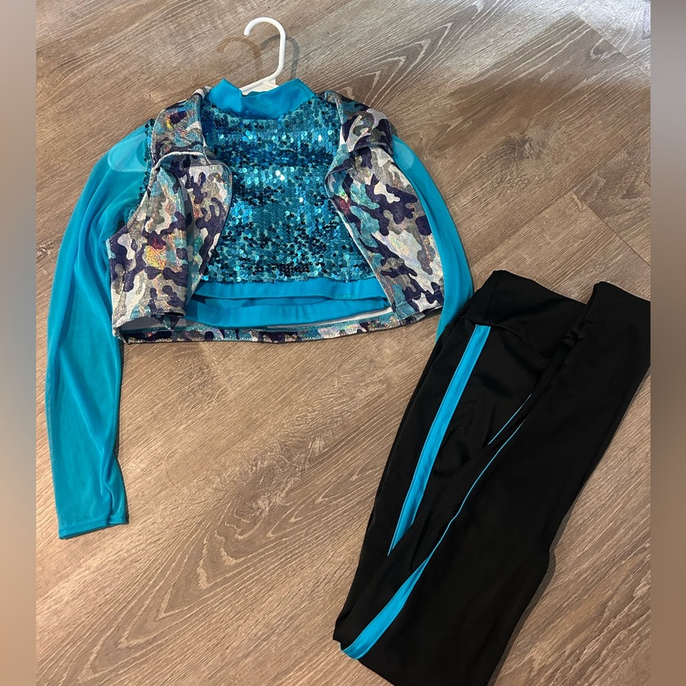 girls cute hip hop costume